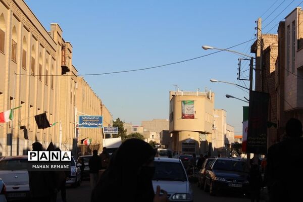خاکسپاری دو شهید گمنام در مدرسه علمیه فاطمی