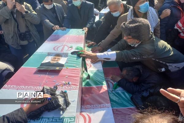 تشیع پیکرهای مطهر ۱۵۰ شهید گمنام دفاع مقدس