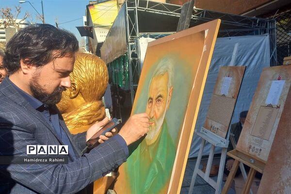 تشیع پیکرهای مطهر ۱۵۰ شهید گمنام دفاع مقدس
