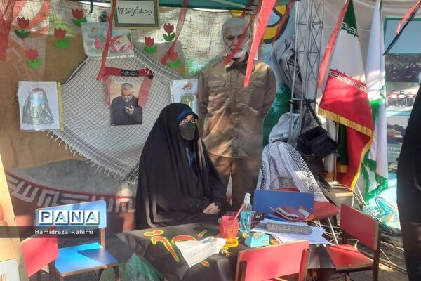 تشیع پیکرهای مطهر ۱۵۰ شهید گمنام دفاع مقدس