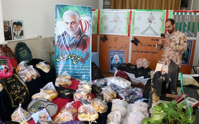 توزیع 170 بسته لوازم‌التحریر بین دانش‌آموزان نیازمند در قم