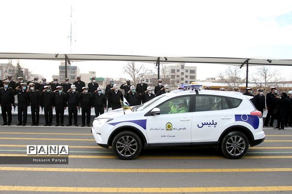 ششمین مرحله از رزمایش توان و تحرک عملیاتی پلیس راهور فرماندهی انتظامی