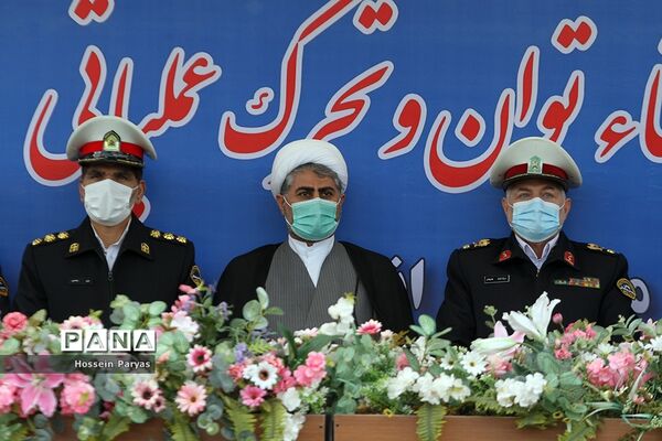 ششمین مرحله از رزمایش توان و تحرک عملیاتی پلیس راهور فرماندهی انتظامی