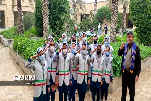 اردوی یک روزه تشکیلات پیشتازان مدرسه سمیه شادگان