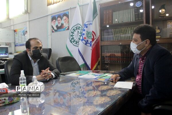 جلسه هم‌اندیشی مشاور جوان استاندار بوشهر با سازمان دانش‌آموزی استان