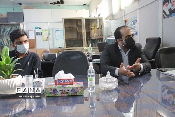 جلسه هم‌اندیشی مشاور جوان استاندار بوشهر با سازمان دانش‌آموزی استان