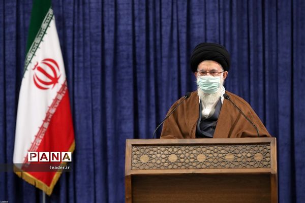 دیدار رهبر معظم انقلاب اسلامی با مردم قم