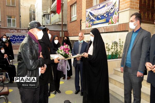 آیین افتتاح مدرسه خیر سازمتوسطه دوره اول دخترانه سیاوش زرازوند