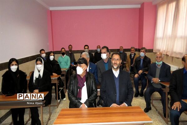 آیین افتتاح مدرسه خیر سازمتوسطه دوره اول دخترانه سیاوش زرازوند