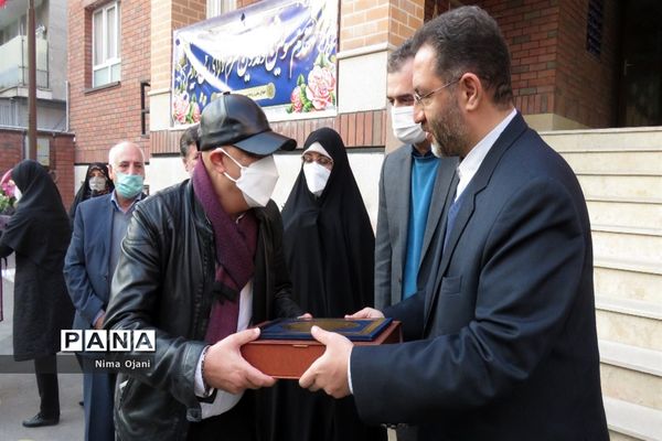 آیین افتتاح مدرسه خیر سازمتوسطه دوره اول دخترانه سیاوش زرازوند