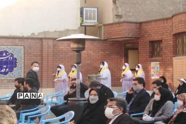 آیین افتتاح مدرسه خیر سازمتوسطه دوره اول دخترانه سیاوش زرازوند