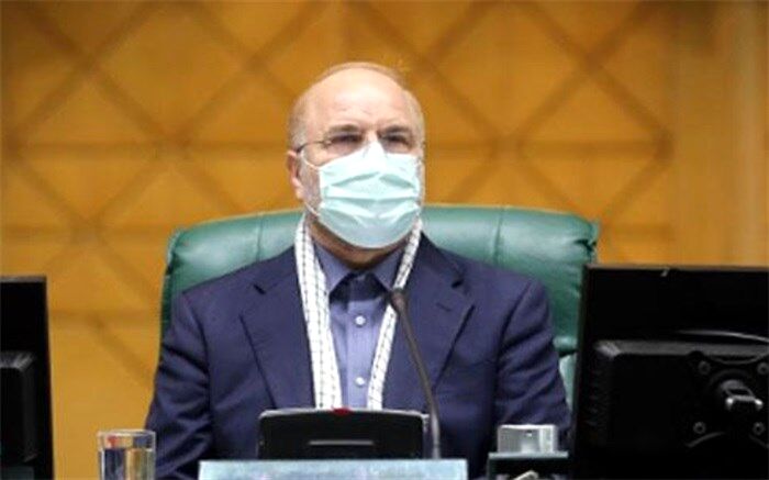 قالیباف انتخاب مجدد محمد الحلبوسی به عنوان رئیس مجلس عراق را تبریک گفت