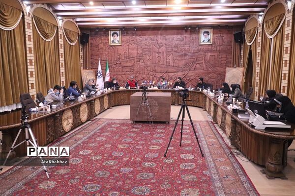 نشست خبری روح الله رشیدی با رسانه‌های تبریز