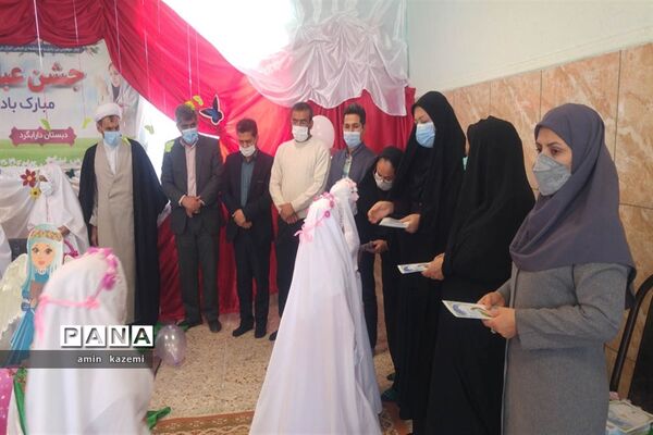 جشن عبادت دانش‌آموزان دبستان داراب‌گرد استان فارس