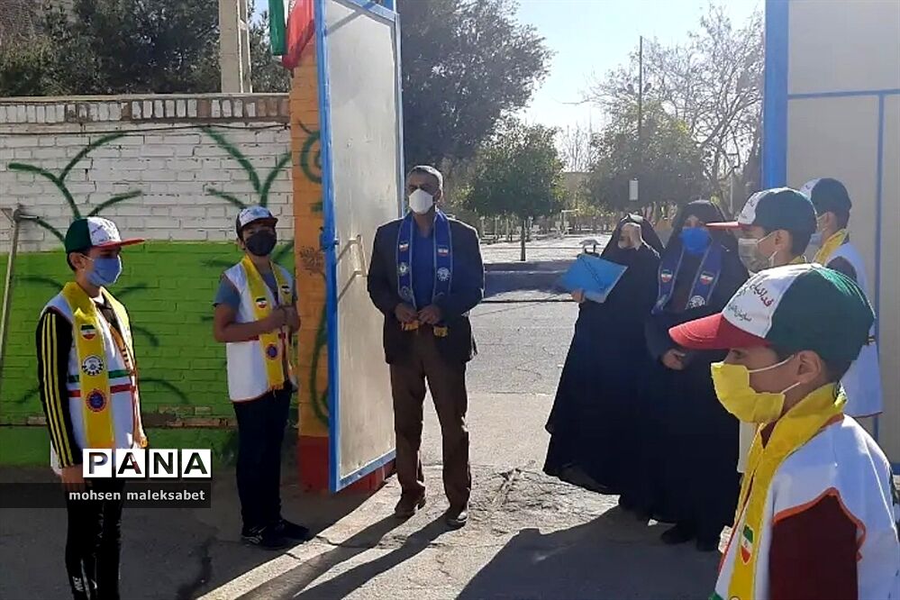 بازدید از مدارس تمام تشکیلاتی نواحی یک و دو یزد