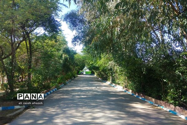 آماده سازی اردوگاه ملی  شهدای دانش‌آموزی اندیمشک