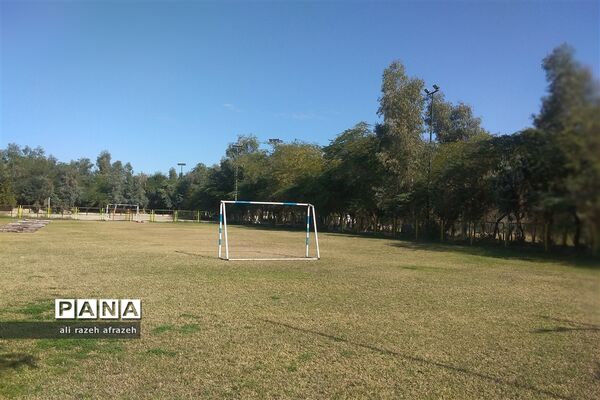 آماده سازی اردوگاه ملی  شهدای دانش‌آموزی اندیمشک