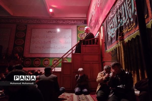 برگزاری مراسم عزاداری شهادت حضرت ام البنین(س) در شهرستان کاشمر