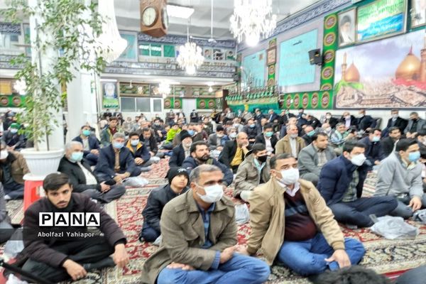 برگزاری مراسم عزاداری شهادت حضرت ام البنین(س) در شهرستان کاشمر