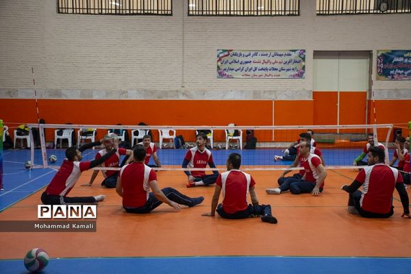 تمرین تیم قهرمان پاراالمپیک توکیو در پایتخت گل ایران