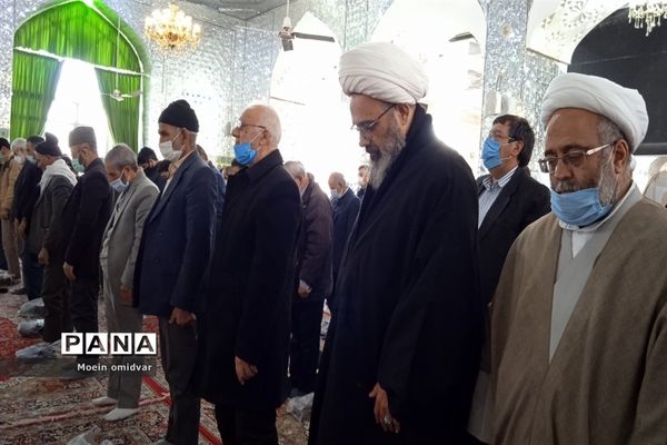 برگزاری نماز جمعه با حضور پرشور مردم شهرستان کاشمر