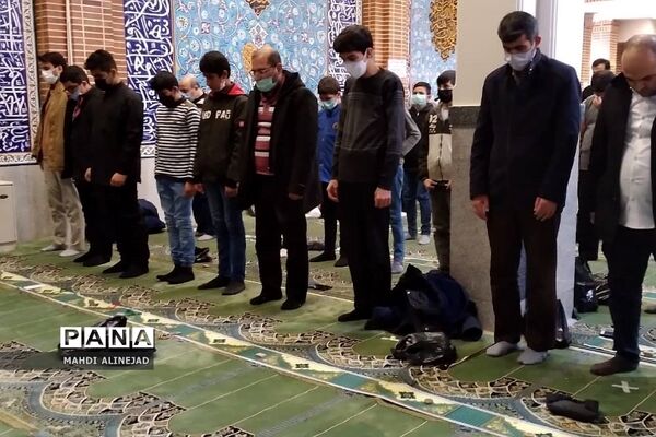 نماز باشکوه جمعه در مسجد الغدیر شهرستان پردیس
