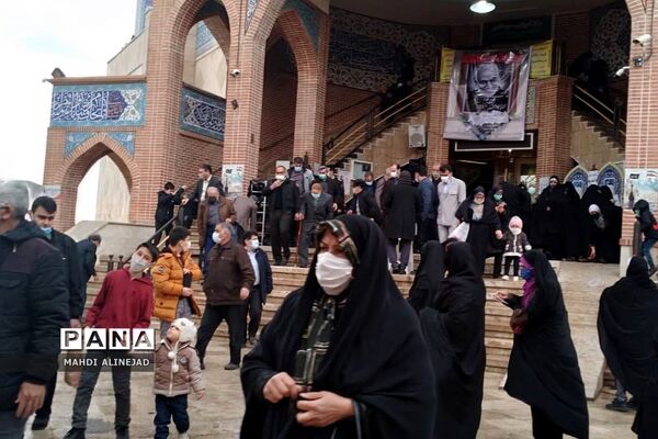 نماز باشکوه جمعه در مسجد الغدیر شهرستان پردیس
