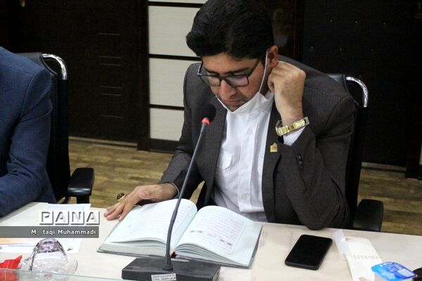 جلسه شورای برنامه‌ریزی سازمان دانش‌آموزی استان بوشهر