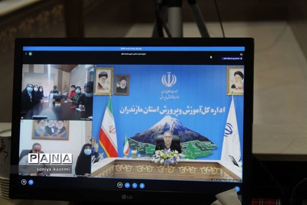 نشست مدیرکل آموزش و پرورش مازندران با خبرنگاران پانا