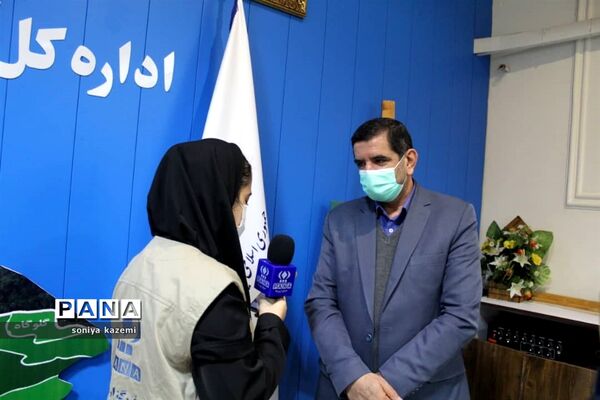 نشست مدیرکل آموزش و پرورش مازندران با خبرنگاران پانا
