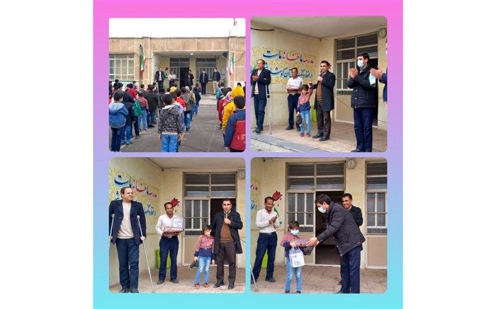 دانش آموزی که با قلب کوچک خود درس بزرگی به همه داد