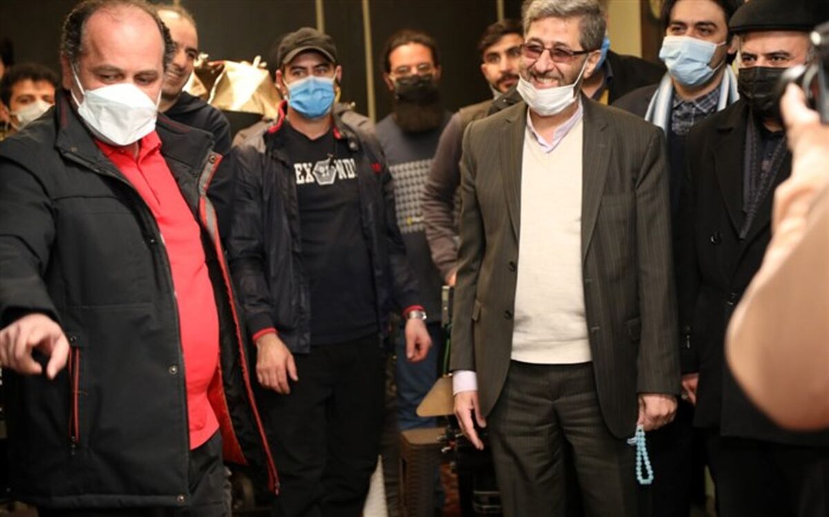 بازدید معاون سیما از سریال نوروزی شبکه دو