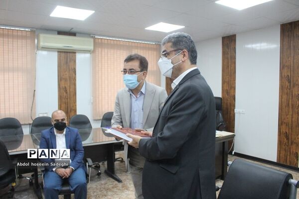 جلسه قرآنی در معاونت آموزش ابتدایی آموزش و پرورش استان بوشهر