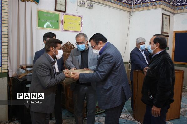 آیین تکریم و معارفه معاونان آموزش ابتدایی و پشتیبانی و توسعه مدیریت آموزش و پرورش فارس
