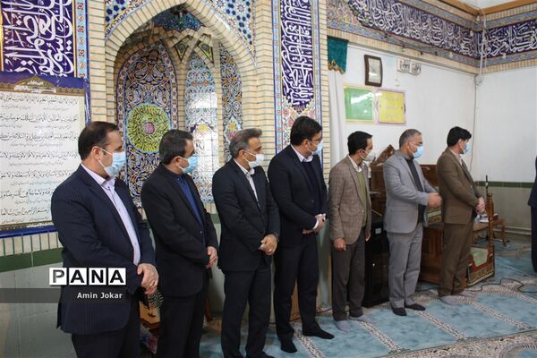 آیین تکریم و معارفه معاونان آموزش ابتدایی و پشتیبانی و توسعه مدیریت آموزش و پرورش فارس