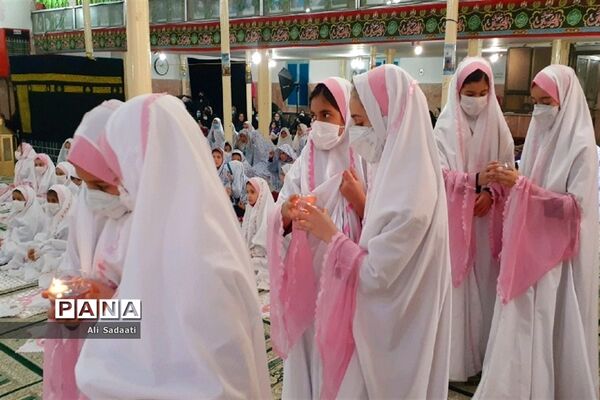 جشن تکلیف ویژه دانش آموزان دختر پایه سوم ابتدایی شهرستان کلات