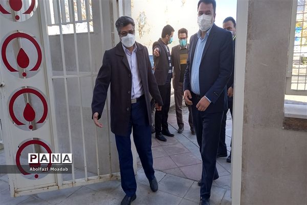 اهدای خون، توسط کارکنان اداره آموزش و پرورش کاشمر