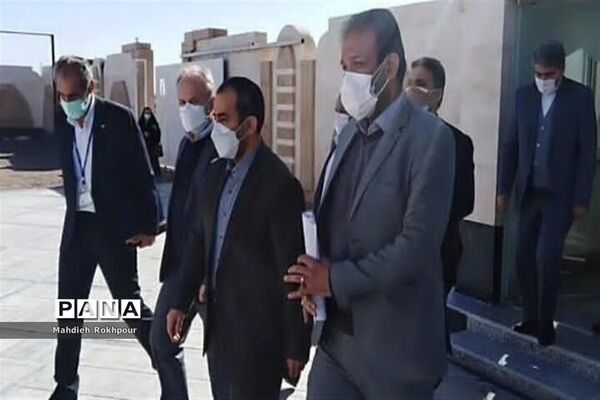 بازدید استاندار خراسان جنوبی از پاویون فرودگاه بین‌المللی شهید کاون بیرجند