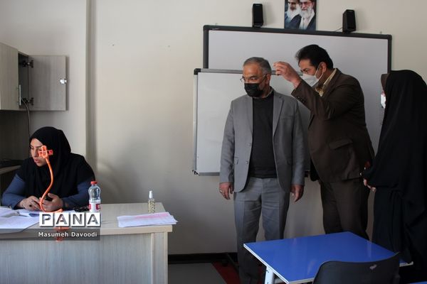 بازدید مدیرکل آموزش و پرورش فارس از محل داوری هفتمین دوره مسابقات استانی المپیاد رویش