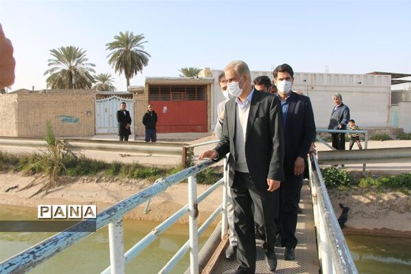 بازدید استاندار خوزستان از شهرستان حمیدیه