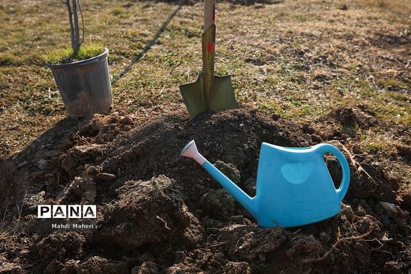 مراسم درختکاری در پارک پردیسان