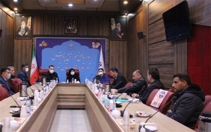 حضور دانش‌آموزان شهرستان‌های استان تهران در مسابقات کشتی