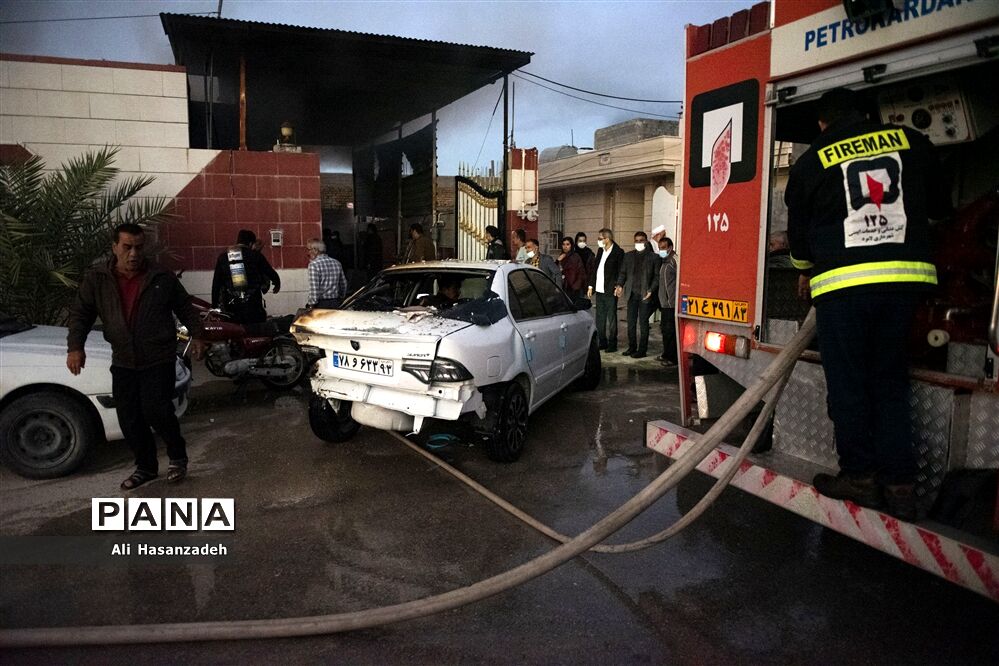 انفجار یک واحد مسکونی در لامرد