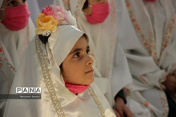 جشن عبادت دانش‌آموزان آموزشگاه شاهد فاطمه‌الزهرا(س) اسلامشهر
