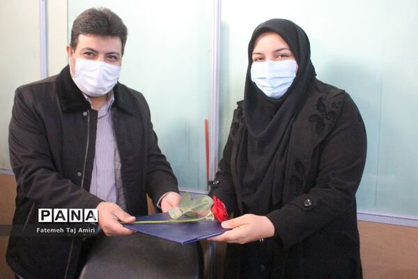 مراسم تجلیل از همکاران سازمان دانش‌آموزی استان بوشهر