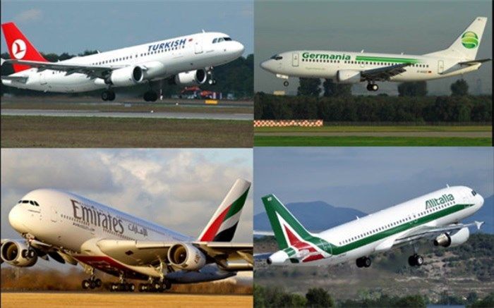 چه میزان پرواز از آسمان ایران عبور کرده است؟