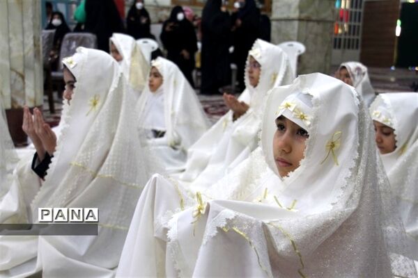 برگزاری جشن شکوفایی دختران فاطمی در آستان مقدس امامزاده محسن (ع) اصفهان