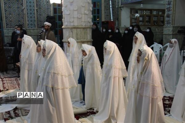 برگزاری جشن شکوفایی دختران فاطمی در آستان مقدس امامزاده محسن (ع) اصفهان