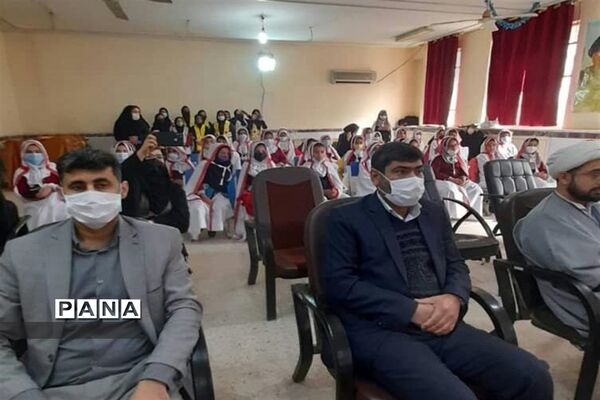 برگزاری جشن تکلیف دختران در مدارس شهرستان حمیدیه