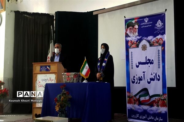 برگزاری انتخابات مجلس دانش‌آموزی در شهرستان کازرون
